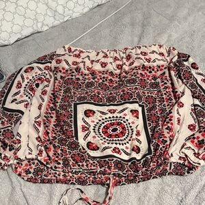 Floral Bohemian Blouse